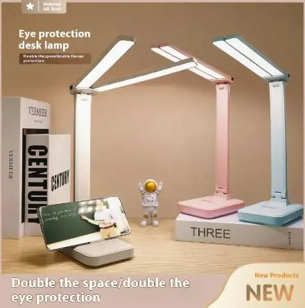Dual Lamp Holder Table Lamp for Kids & Students