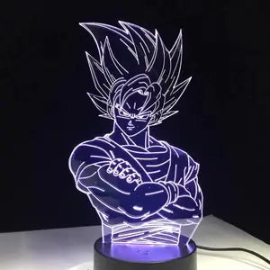 Sonic Monkey Colorful Night Light - Dragon Ball Design