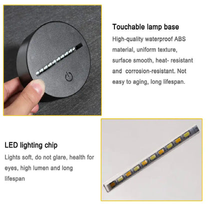 3D Dragon Ball Night Light, LED Table Lamp