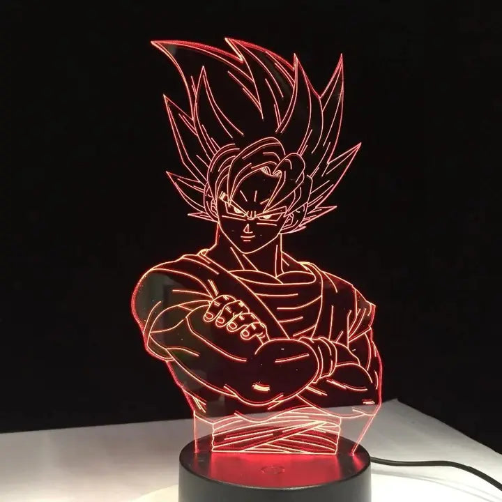 Sonic Monkey Colorful Night Light - Dragon Ball Design