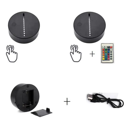 3D Dragon Ball Night Light, LED Table Lamp