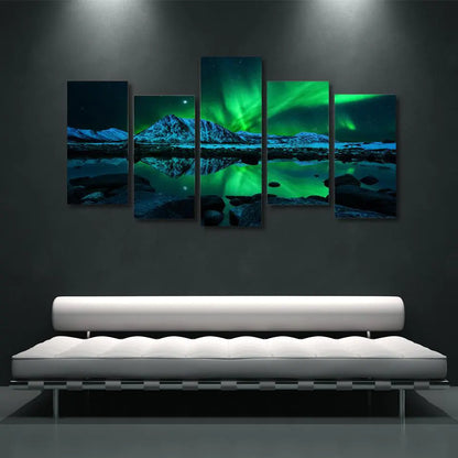 Modern Sofa Wall Art - Hotel Decoration (Five Panels)