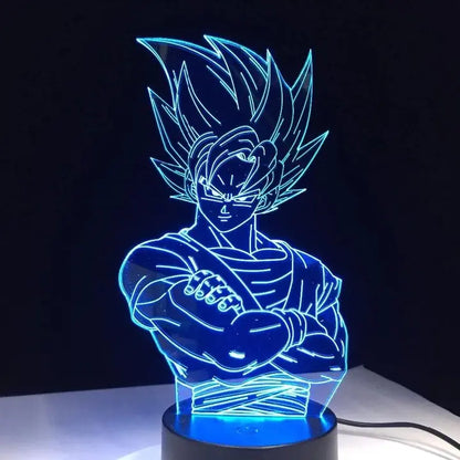 Sonic Monkey Colorful Night Light - Dragon Ball Design