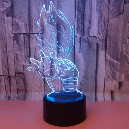 3D Dragon Ball Night Light, LED Table Lamp