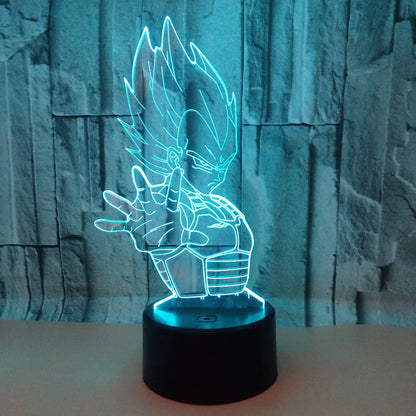 3D Dragon Ball Night Light, LED Table Lamp