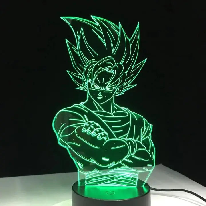 Sonic Monkey Colorful Night Light - Dragon Ball Design