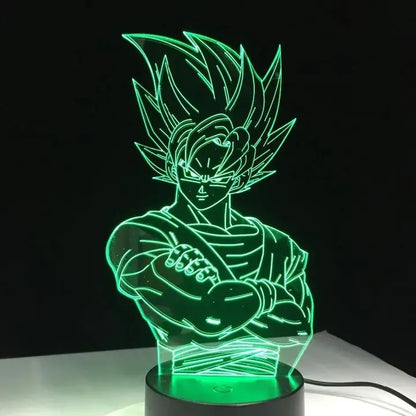 Sonic Monkey Colorful Night Light - Dragon Ball Design