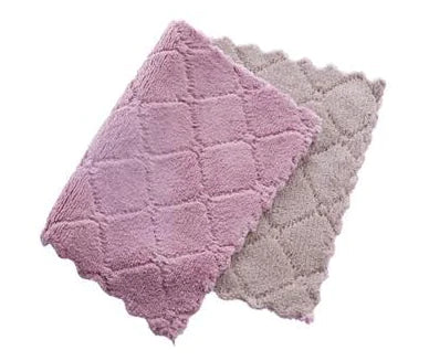 Absorbent Dish Cloths and Kitchen Towels Set