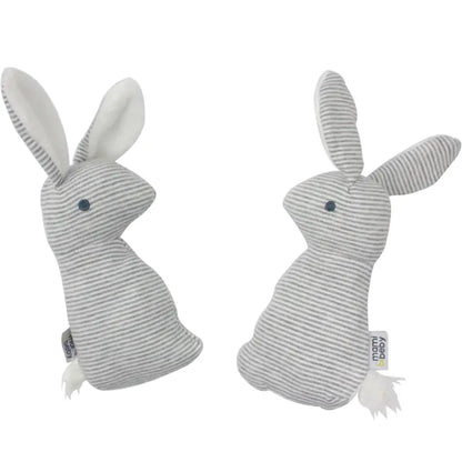 Cute Rabbit Hand Grasp Toy with Grabbing Stick