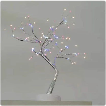 Starry Sky LED Copper Wire Tree Lamp