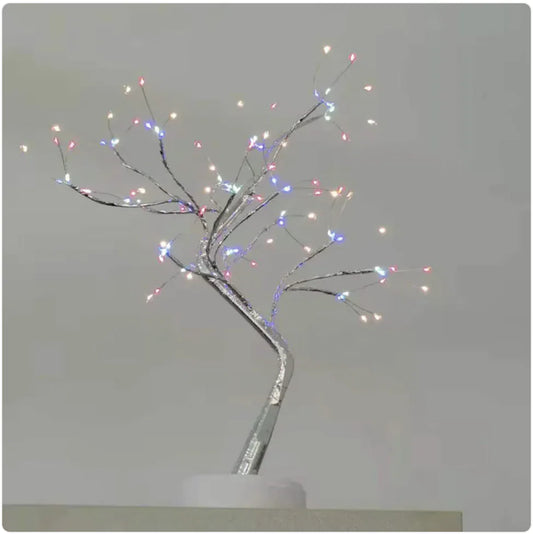 Starry Sky LED Copper Wire Tree Lamp